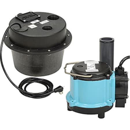 Tool Time Compact Drainosaur WRSC-6 Water Removal System - 1 by 3HP - 45 GPM TO901580